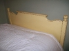 Buttermilk yellow headboard